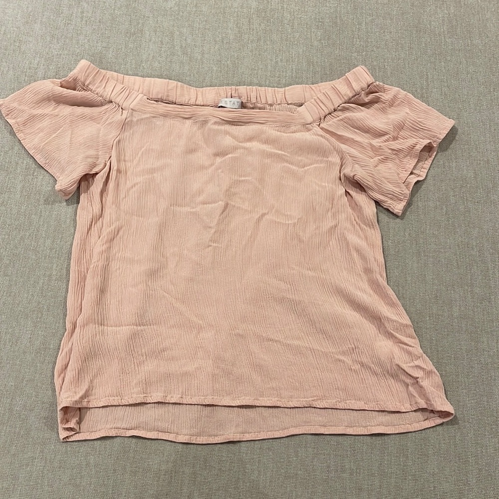 Off the shoulder blouse